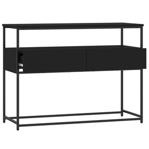 Schwarzer Konsolentisch 100 cm