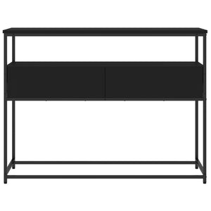 Schwarzer Konsolentisch 100 cm