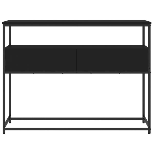 Schwarzer Konsolentisch 100 cm