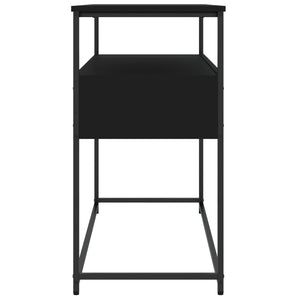 Schwarzer Konsolentisch 100 cm