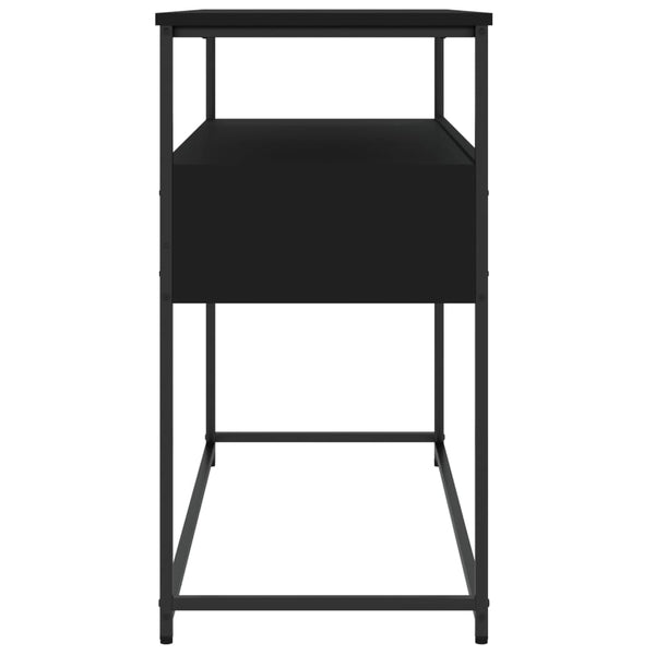 Schwarzer Konsolentisch 100 cm