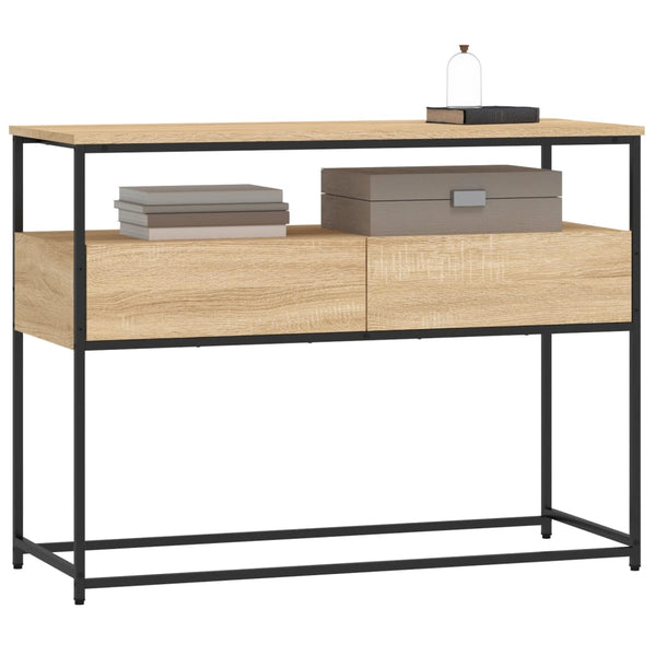 Konsolentisch Sonoma Eiche 100x40x75 cm