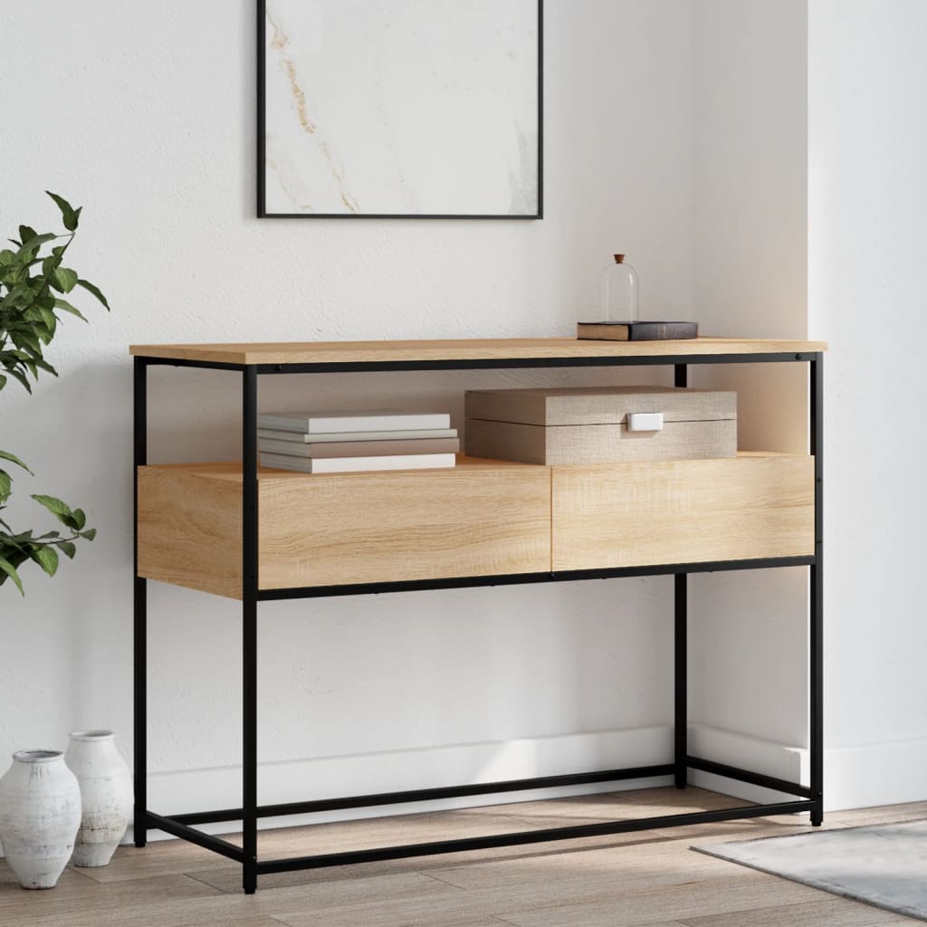 Konsolentisch Sonoma Eiche 100x40x75 cm