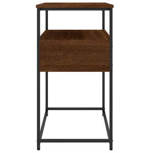 Konsolentisch Braun Eichen-Optik 75 cm