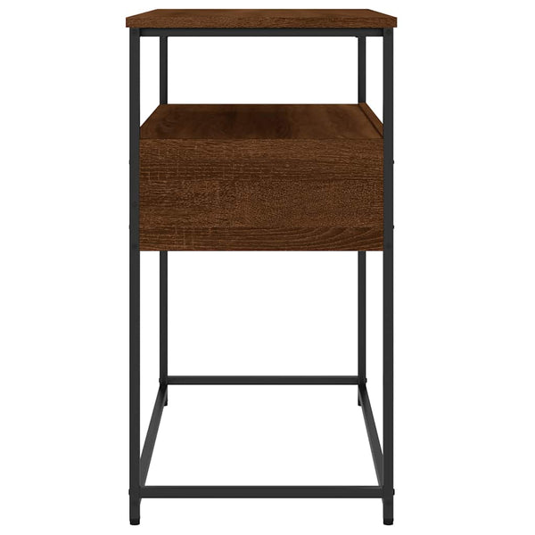 Konsolentisch Braun Eichen-Optik 75 cm