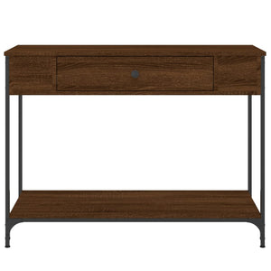 Konsolentisch Braun Eichen-Optik 100cm