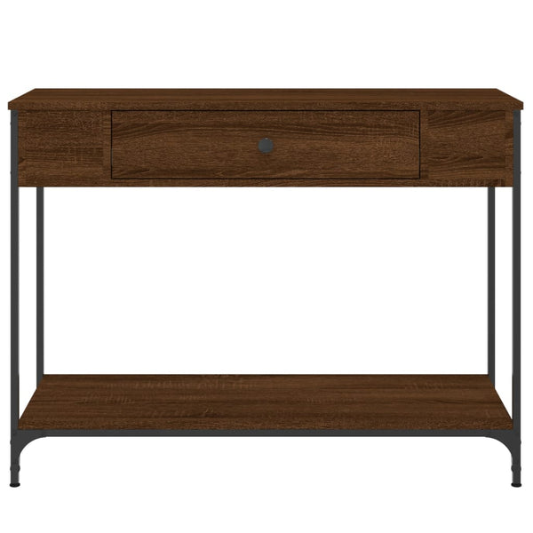Konsolentisch Braun Eichen-Optik 100cm