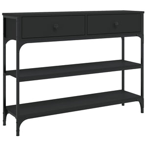 Schwarzer Konsolentisch 100cm