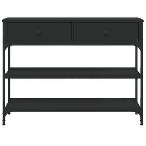Schwarzer Konsolentisch 100cm