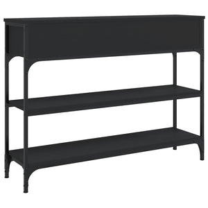 Schwarzer Konsolentisch 100cm
