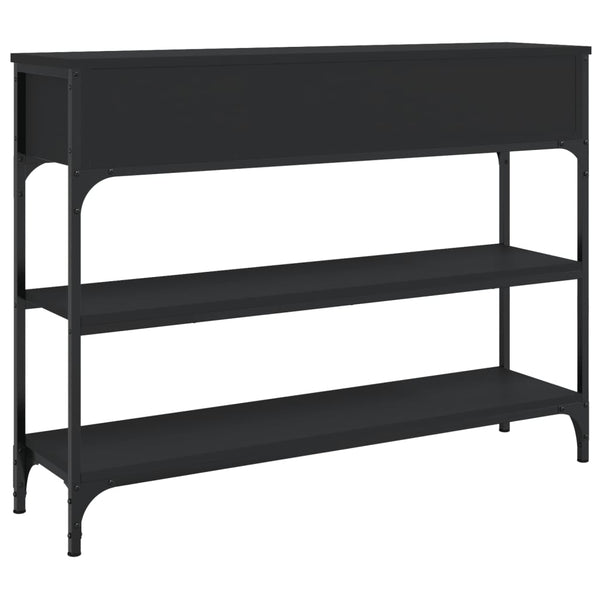 Schwarzer Konsolentisch 100cm