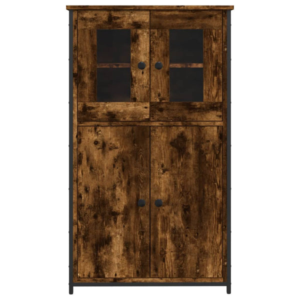 Highboard Räuchereiche 62x32x106,5 cm