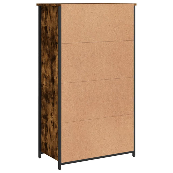 Highboard Räuchereiche 62x32x106,5 cm