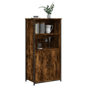 Highboard Räuchereiche 62x36x121,5 cm