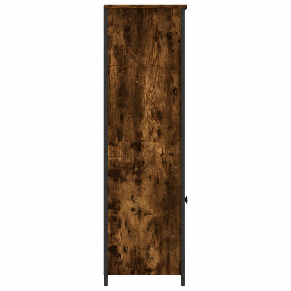 Highboard Räuchereiche 62x36x121,5 cm