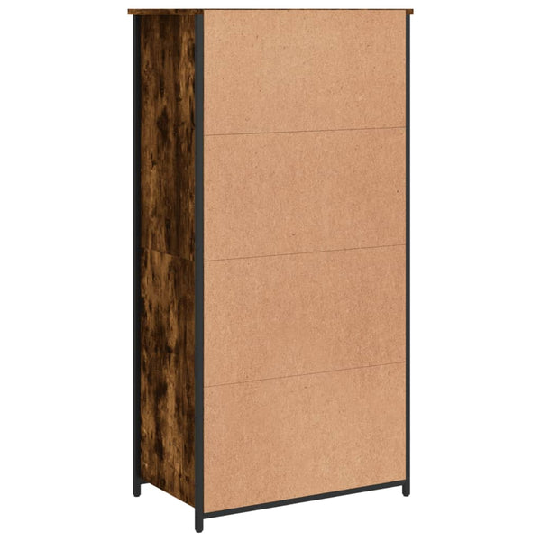Highboard Räuchereiche 62x36x121,5 cm