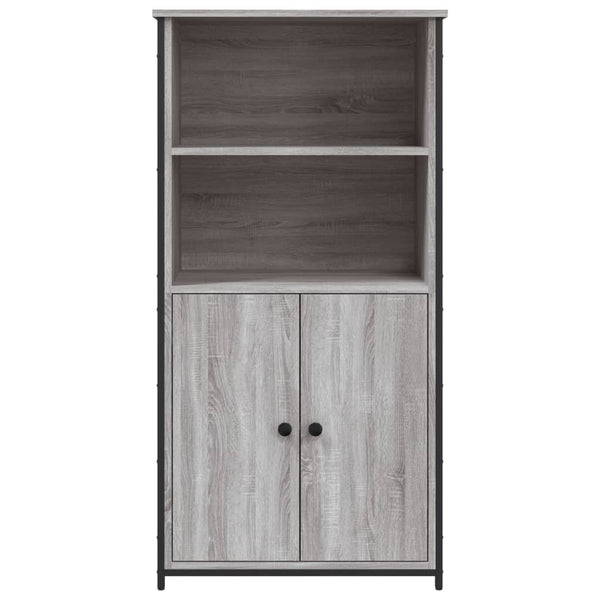 Highboard Grau Sonoma 62x36x121,5 cm
