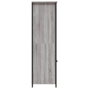 Highboard Grau Sonoma 62x36x121,5 cm