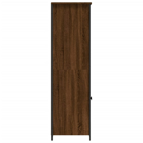 Highboard Braun Eichen-Optik 62 cm