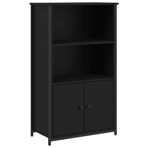 Highboard Schwarz 62x32x103,5 cm