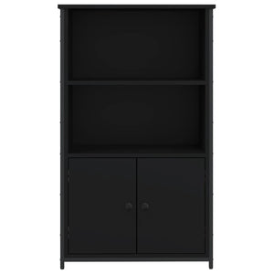 Highboard Schwarz 62x32x103,5 cm