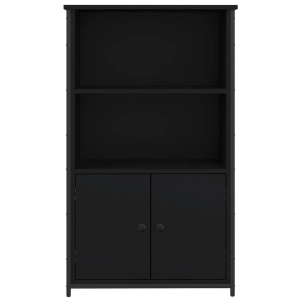 Highboard Schwarz 62x32x103,5 cm