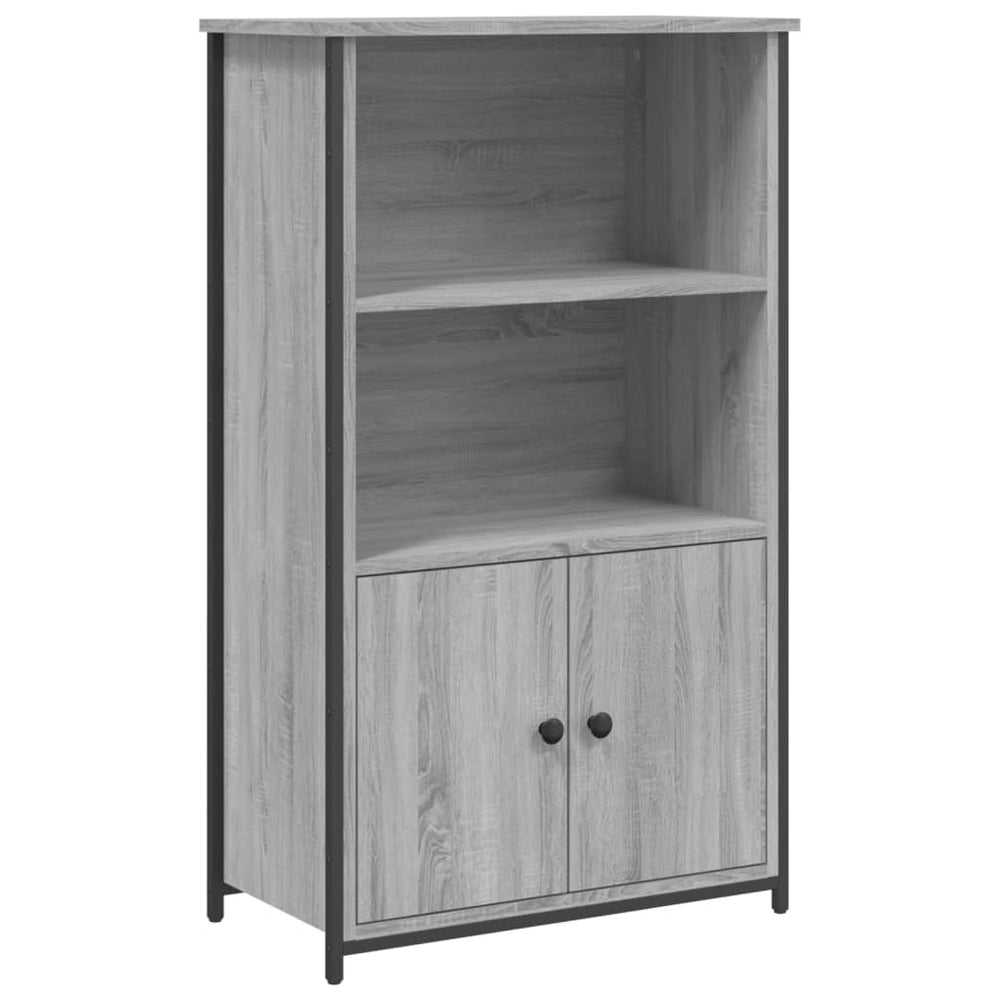 Highboard Grau Sonoma 62x32x103,5 cm