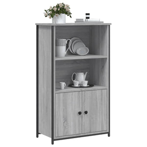 Highboard Grau Sonoma 62x32x103,5 cm