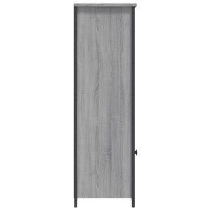 Highboard Grau Sonoma 62x32x103,5 cm
