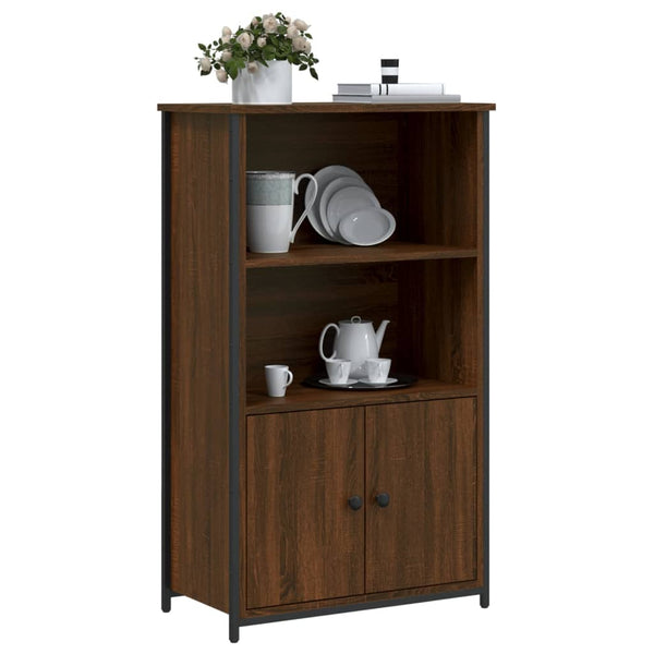 Highboard Braun Eichen-Optik, 62 cm