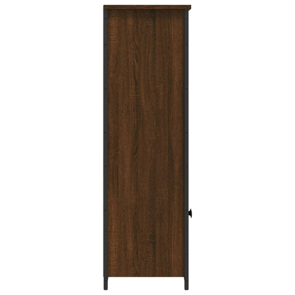 Highboard Braun Eichen-Optik, 62 cm