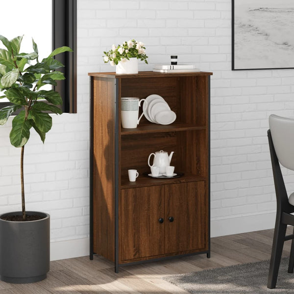Highboard Braun Eichen-Optik, 62 cm
