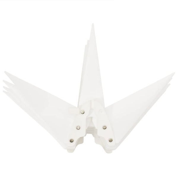LED Weihnachtsstern Faltbar Weiß 43cm