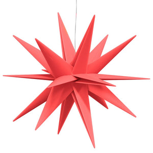 LED Weihnachtsstern Faltbar Rot 57cm