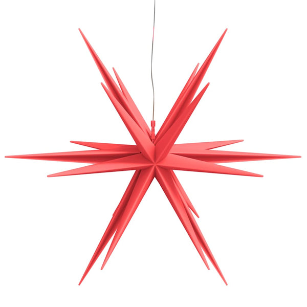 LED Weihnachtsstern Faltbar Rot 57cm