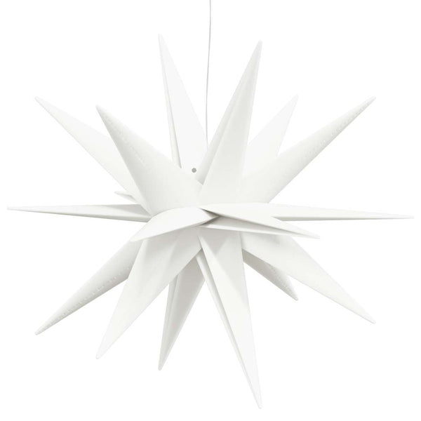 LED Weihnachtsstern Faltbar Weiß 57cm