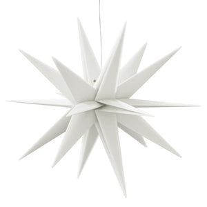 LED Weihnachtsstern Faltbar Weiß 57cm