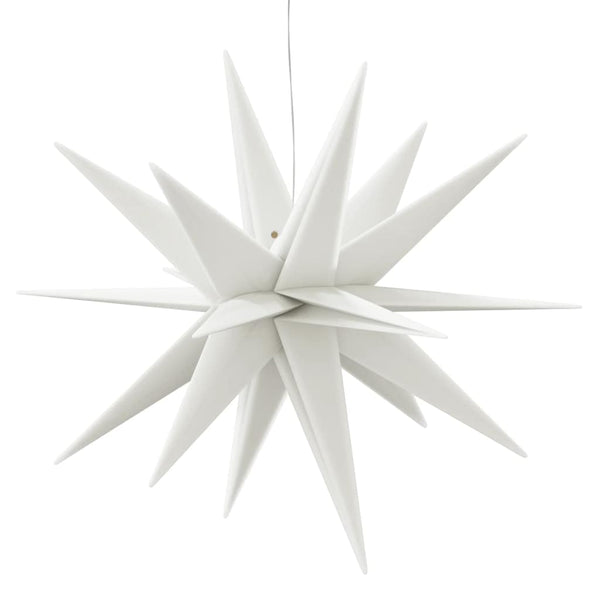 LED Weihnachtsstern Faltbar Weiß 57cm