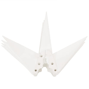LED Weihnachtsstern Faltbar Weiß 57cm