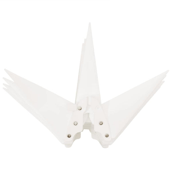 LED Weihnachtsstern Faltbar Weiß 57cm