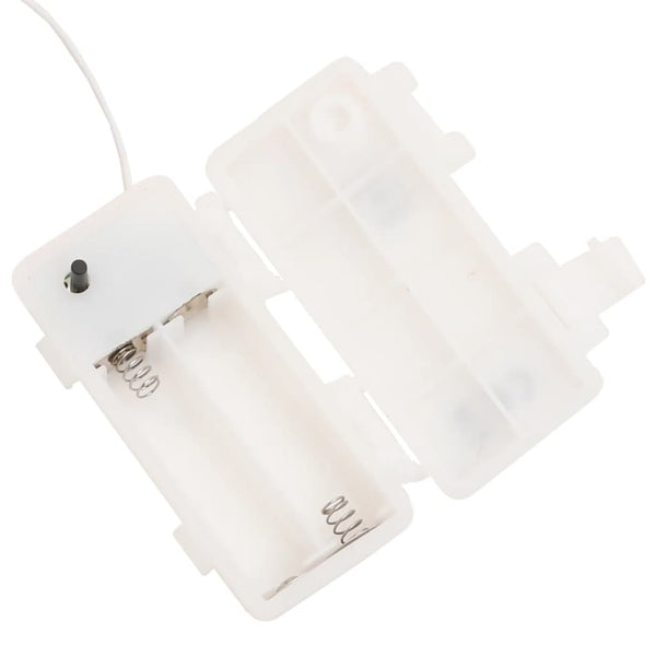 LED-Weihnachtssterne, 3er-Set, faltbar, weiß