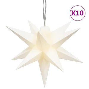 LED Weihnachtsstern Weiß 10cm