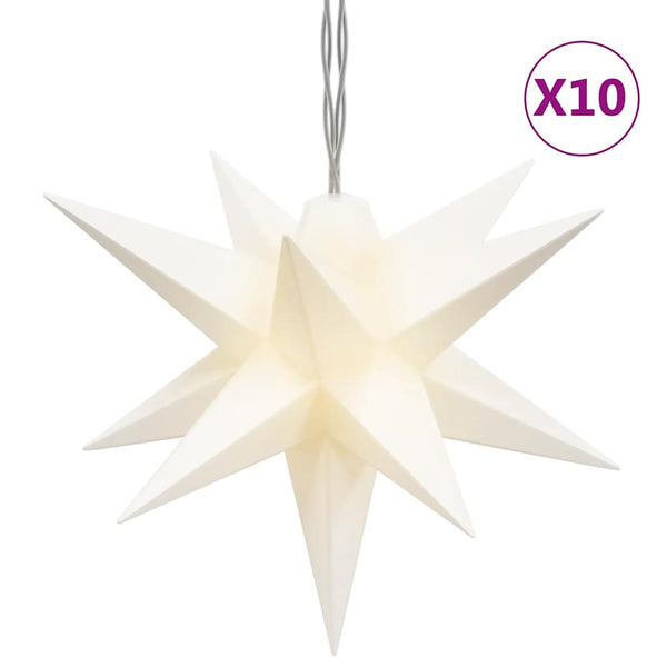 LED Weihnachtsstern Weiß 10cm