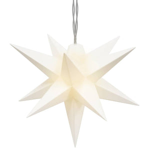 LED Weihnachtsstern Weiß 10cm