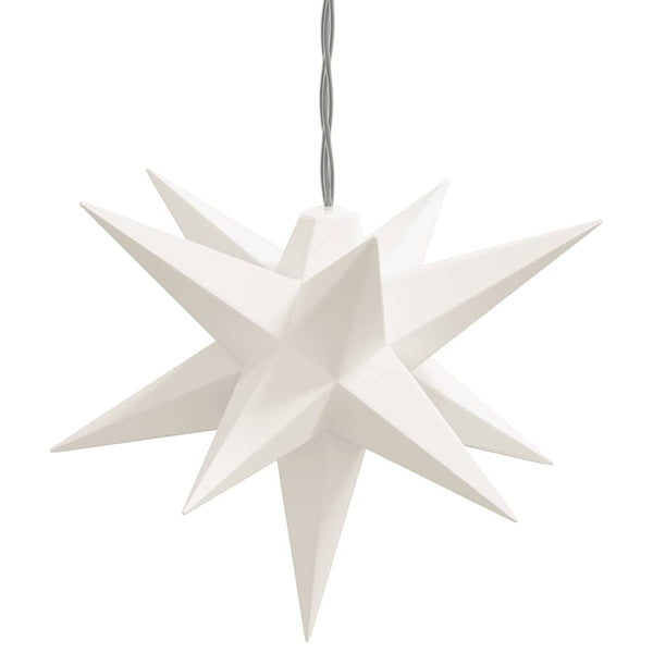 LED Weihnachtsstern Weiß 10cm