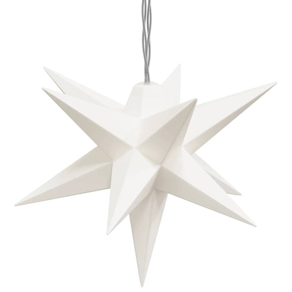 LED Weihnachtsstern Weiß 10cm