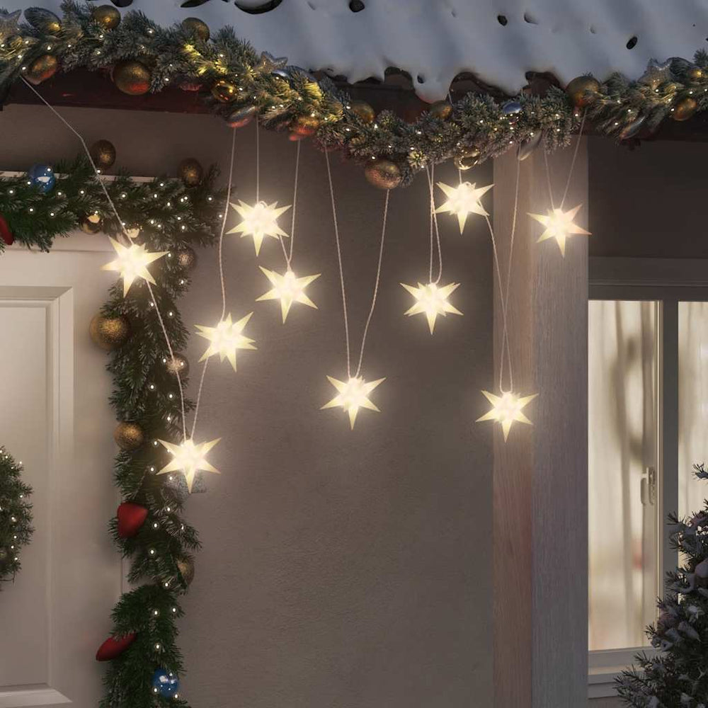 LED Weihnachtsstern Weiß 10cm