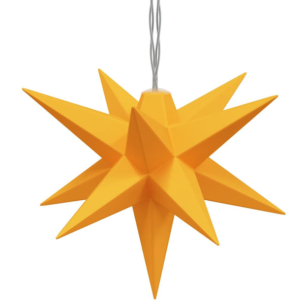 LED Weihnachtsstern Gelb 10cm