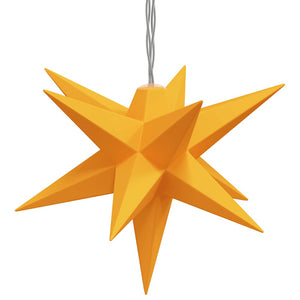 LED Weihnachtsstern Gelb 10cm