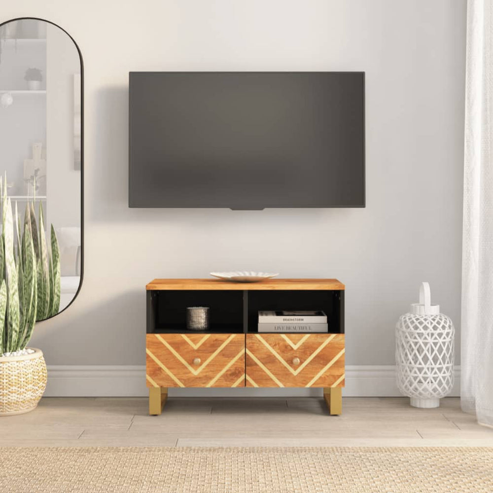 TV-Schrank Massivholz Mango 70 cm